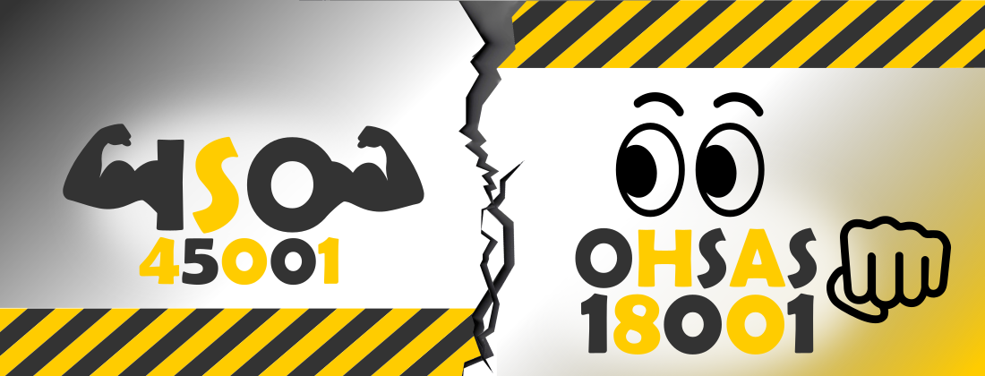 OHSAS 18001 CONTRA ISO 45001 — проверьте себя!