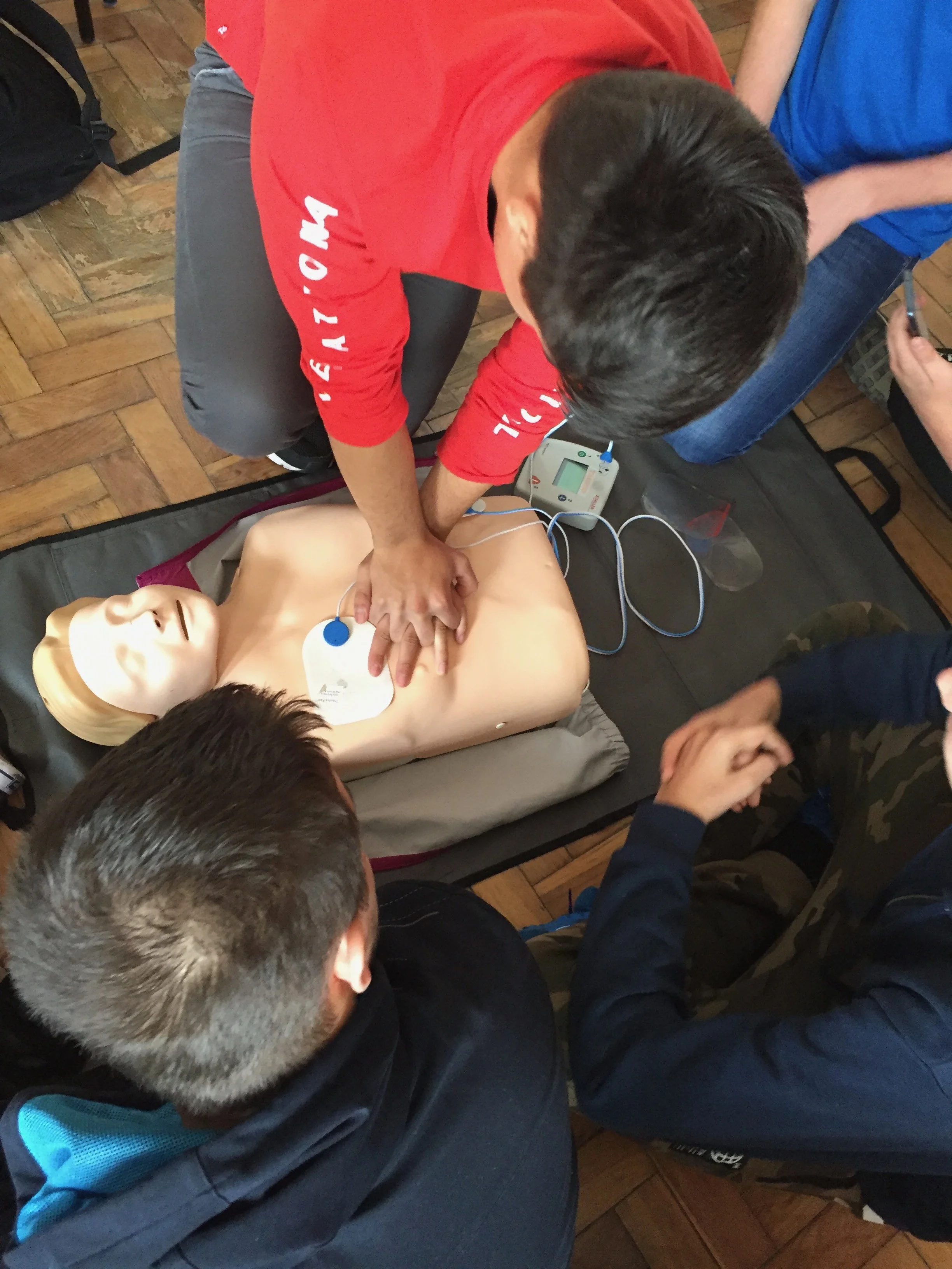 Zajęcia z pierwszej pomocy SP Rudniki