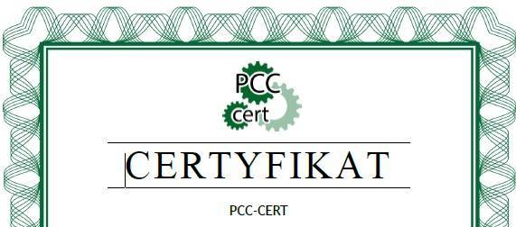 Posiadamy Certyfikat ISO 9001