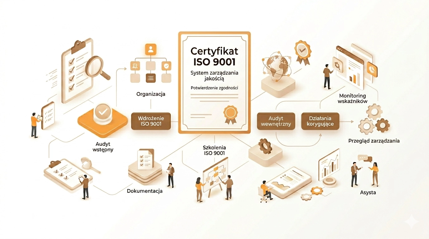 Jak uzyskać certyfikat ISO 9001 Jak uzyskać certyfikat ISO 9001