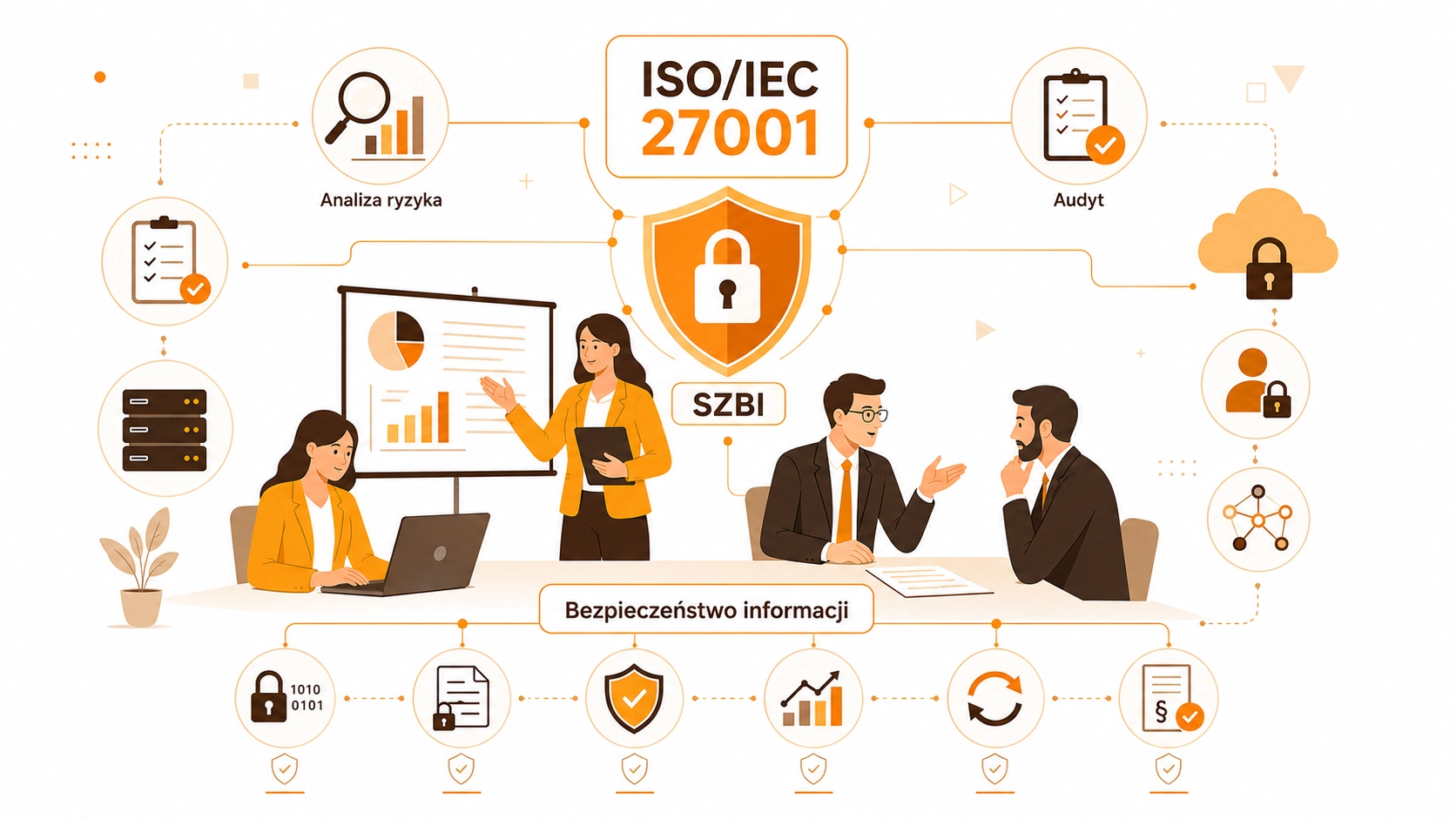 Jak wdrożyć ISO 27001? System zarządzania bezpieczeństwem informacji krok po kroku. Jak wdrożyć ISO 27001? System zarządzania bezpieczeństwem informacji krok po kroku.