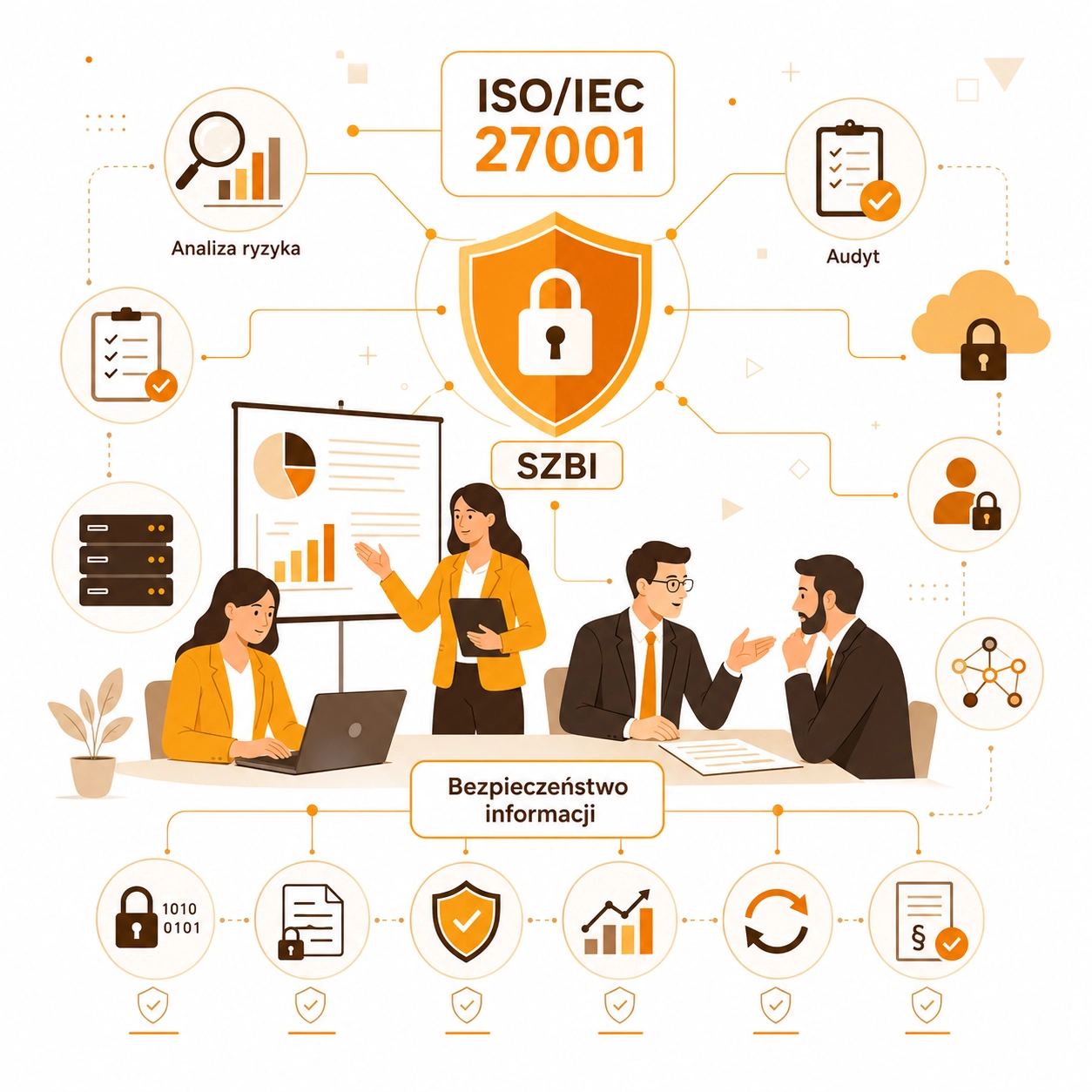 ISO 27001 przewodnik po systemie zarządzania bezpieczeństwem informacji ISO 27001 przewodnik po systemie zarządzania bezpieczeństwem informacji