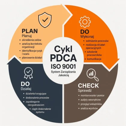 Cykl PDCA a ISO 9001